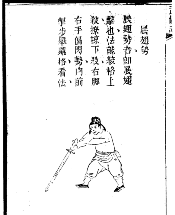 展翅势图