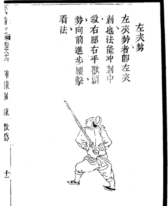左夹势图